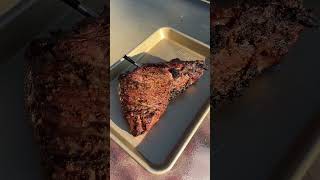 Pellet Grill Beef TriTip Roast grill tritip falldinner beefrecipe idaho foodcontent [upl. by Yank316]