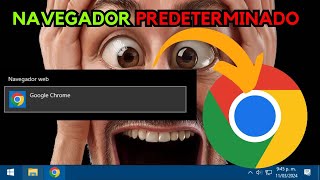 Cómo poner Google Chrome como navegador predeterminado en tu PC ¡Objetivo alcanzado [upl. by Akeihsal184]