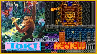 Toki Going Ape Spit for Sega Genesis Review [upl. by Tatia]