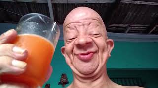 Bald brazilian man drinking orange juice  meme [upl. by Frankhouse]