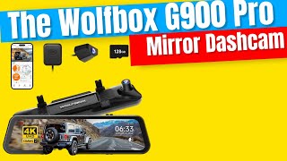 The WOLFBOX G900 Pro Mirror Dashcam  Full Review [upl. by Marras]