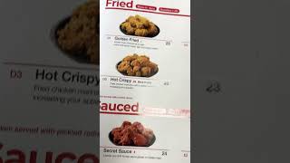 1 Authentic Korean Fried Chicken  bbqchicken  Oakville On [upl. by Palmore982]