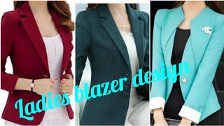 Ladies blazer ladies blazer design designer ladies blazer blazer stylish lifewithyasmin viral [upl. by Normand606]