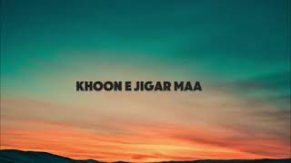 IQTIDAR OST LYRICS🥹ftAnmol Baloch and Ali Raza [upl. by Kawai]