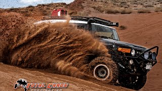 Total Chaos FJ Cruiser Long Travel Suspension Lift Kit in Moab Utah and Ouray Colorado [upl. by Enihpled]