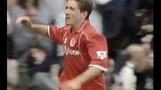 Middlesbrough v Leeds Utd 200304 JUNINHO VIDUKA GOAL [upl. by Talya143]