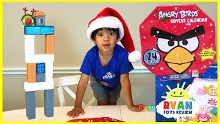 NEW Angry Bird Advent Calendar Christmas 2015 [upl. by Mclyman]