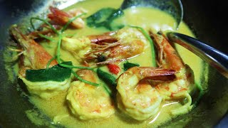 Udang Masak Lemak Pegaga Cepat Sedia [upl. by Inaja]