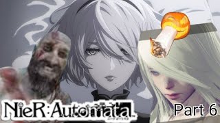 Back for round 2 NieR Automata lets play part 6 [upl. by Aierdna791]