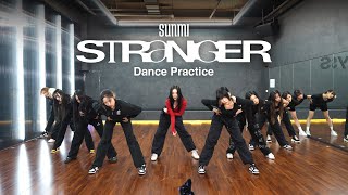 선미SUNMI STRANGER Dance Practice Video [upl. by Eimareg]