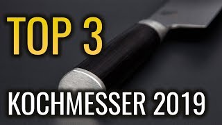 ✅ DIE 3 BESTEN KOCHMESSER  Küchenmesser Damastmesser Japanische Messer aus Test deutsch 2019 [upl. by Ahab]