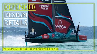 Emirates Team New Zealand AC75  An Americas Cup designers analysis  Yachting World [upl. by Kedezihclem]