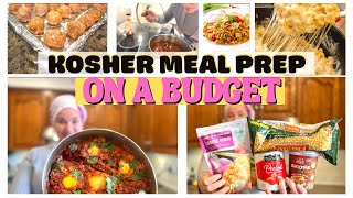 Sunday Reset Family KOSHER Meal Prep Ideas for a WEEK of Kosher Dinners  KOSHER ON A BUDGET [upl. by Ilise]