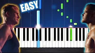 Imagine Dragons  Believer  EASY Piano Tutorial by PlutaX [upl. by Onabru723]