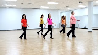 Midas Touch  Line Dance Dance amp Teach in English amp 中文 [upl. by Temhem]