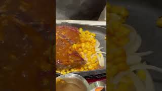 Beefsteak grilled in garlic sauceviralvideo shorts trending asmr [upl. by Nilkcaj]