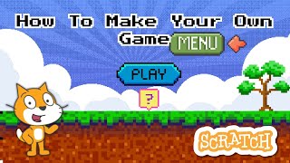 How To Make A POLISHED GAME MENU on SCRATCH the easiest way [upl. by Hoi]