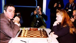 Judit Polgar vs Garry Kasparov • World Cup  France 2001 [upl. by Deyes6]