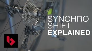 Shimano Di2 Synchro Shifting Explained [upl. by Salba]