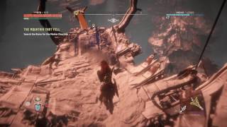 Horizon Zero Dawn How to get back into the all mother mountainfor the power cell [upl. by Ferree]