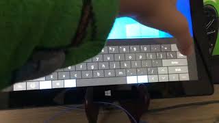 How to do CTRLALTDEL and ALTF4 using windows 10 onscreen keyboard [upl. by Arytal]