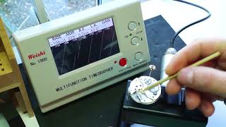 How To  Service a Mechanical Watch  Part 5 Timing amp Regulation  ETA 64981 [upl. by Anha]