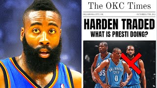 The Day The Thunder Traded James Harden [upl. by Ocin]