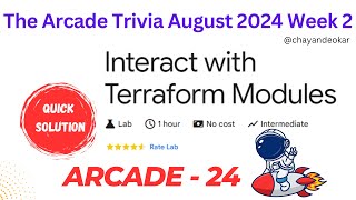 Interact with Terraform Modules  arcade24  GSP751  qwiklabs [upl. by Audrie]