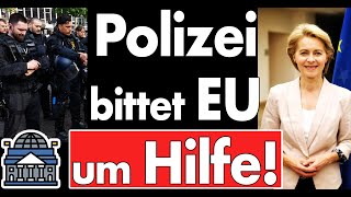 Eilt Polizeigewerkschaft bittet EU um Hilfe Beschwerde über die Bundesregierung wegen Täuschung [upl. by Liba]