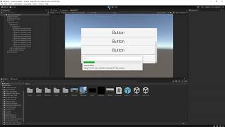 How to use Unity Scroll View dynamically by scripting  Adding multiple buttons to the Scroll View [upl. by Wyne]