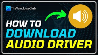 How to Download Audio Driver for Windows 1110  Realtek Audio Driver UPDATE amp INSTALL FULL GUIDE [upl. by Benedetto464]