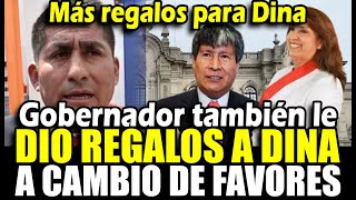 Pescan a otro gobernador que le dio regalos a Dina a cambio de favores la visitó 23 veces n palacio [upl. by Carolynn]