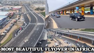 MOST BEAUTIFUL FLYOVER IN WEST AFRICA  THE LONGEST EAST LEGONSPINTEX FLOWER POT FLYOVER [upl. by Lyndell231]