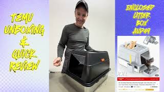 Is this Temu Kitty Litter Box REALLY Worth the Hype [upl. by Avah690]