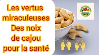 Les Bienfaits Miraculeux des Noix de Cajou pour la Santé  Natural Food 01quot [upl. by Thamos]