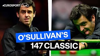 Ronnie OSullivan knocks in brilliant 147 at the English Open 2018  147 Classic  Eurosport Snooker [upl. by Im]