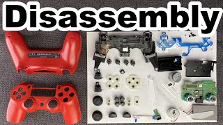 Full PS4 Controller Disassembly  DualShock4 V2  CUHZCT2E [upl. by Anwahsed]