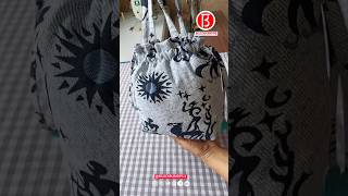 Make large capacity drawstring bag size Stringing skills [upl. by Gnous520]