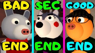 Piggy  Book 2 Chapter 6  All 3 Endings  Secret Ending [upl. by Dianna]