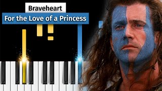 Braveheart  Main Theme  Piano Tutorial [upl. by Marney]