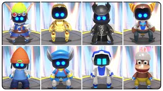 Astro Bot PS5  All Bot Outfits [upl. by Netsrik]