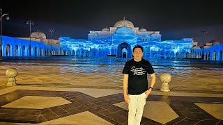 Dr Sajid Akhtar Meo live Qasr Al Watan light 💡 show Abu Dhabi [upl. by Ahsemik281]