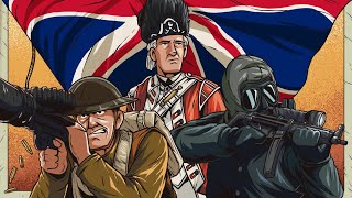 Evolution of British Uniforms  Animated History [upl. by Mayhew]