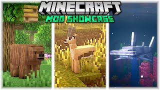 Alexs Mobs Mod 1201 Full Showcase [upl. by Anoynek]