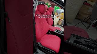 Honda Accord Seat Cover Upgrade Before amp After honda accord carseatcover carseatcovers [upl. by Covell844]