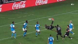 GOLAZO Christian Benteke Nets Stunning Bicycle Kick [upl. by Yelich815]