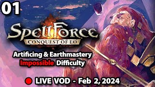 Dwarven Runemaster  Spellforce Conquest of Eo  Feb 2 2024 [upl. by Sidman]