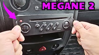 Demonter Autoradio Megane 2  Guide Rapide [upl. by Aivatan]