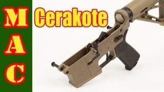 Cerakote Firearms Finish [upl. by Idnarb]