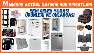 Migros Aktüel 2130 Kasım  KASIMIN SON FIRSAT ÜRÜNLERİ  Migroskop Yeni Katalog [upl. by Fay]